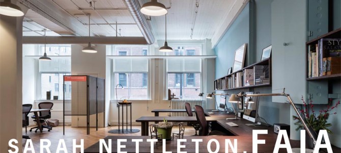 Sarah Nettleton has been elevated to FAIA